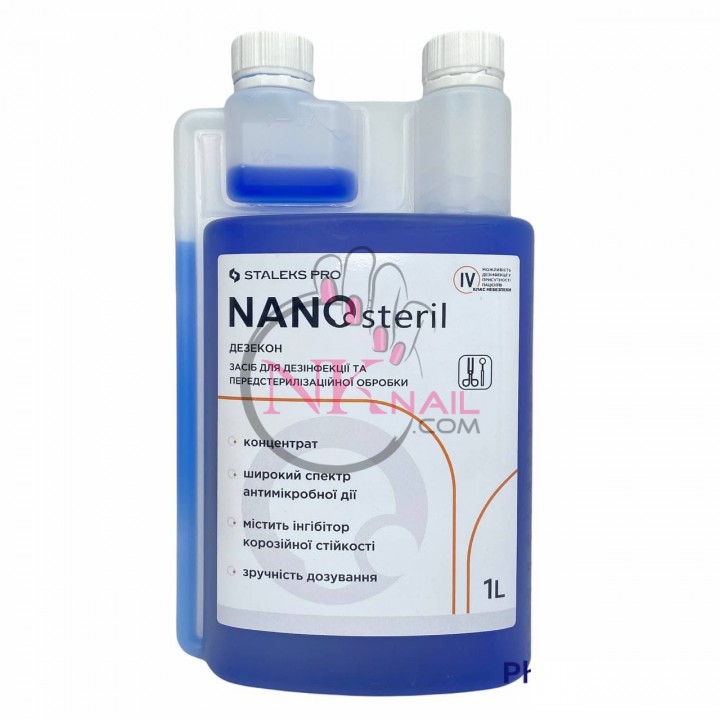 Дезінфікуючий засіб (концентрат) NANOsteril 1 літр